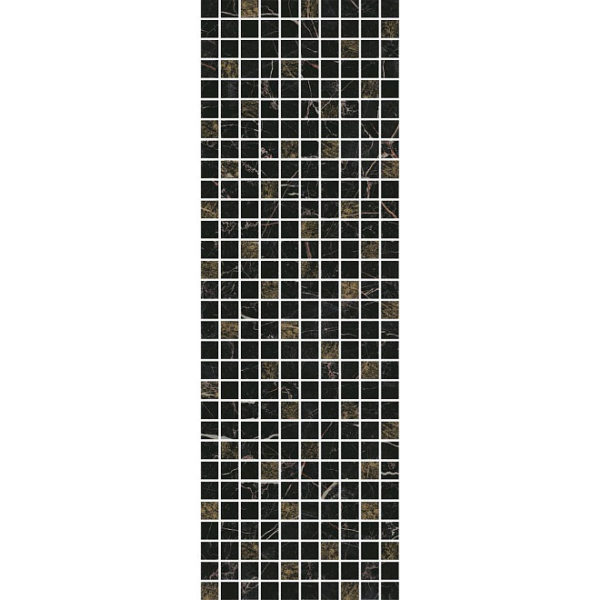 MM12111 | Декор Астория черный мозаичный