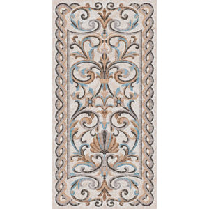 SG590802R | Мозаика беж декорированный лаппатированный