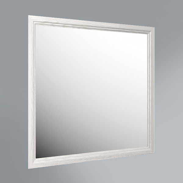 PR.mi.80\WHT | Панель с зеркалом Provence, 80 см белый