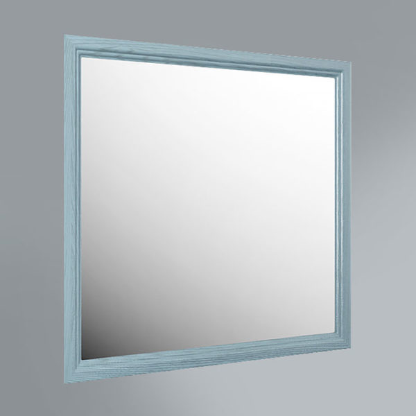 PR.mi.80\BLU | Панель с зеркалом Provence, 80 см синий