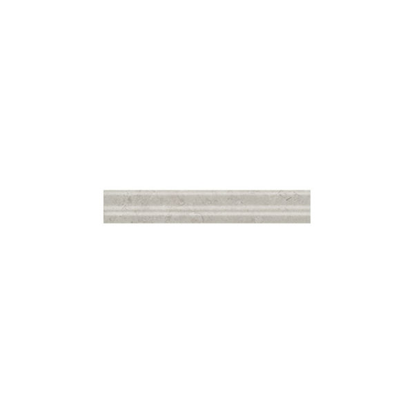 BLC023R | Бордюр Багет Карму серый светлый матовый обрезной