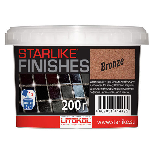 STARLIKE FINISHES BRONZE 200 г