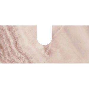 COb.SG567602R\56 | Спец. изделие декоративное CONO Onice розовый (задняя стенка)