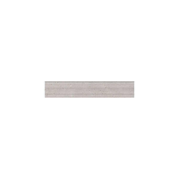 BLF010R | Бордюр Риккарди серый светлый матовый структура обрезной