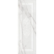 14041R\3F | Декор Прадо белый панель глянцевый обрезной