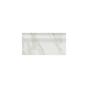 FME002R | Плинтус Прадо белый глянцевый обрезной