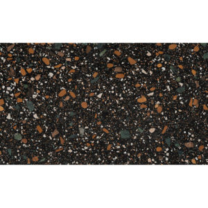 ENIND3214MT80160 | Terrazzo Black Matt