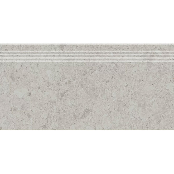 DD605820R\GR | Ступень Чеппо ди Гре серый светлый матовый обрезной