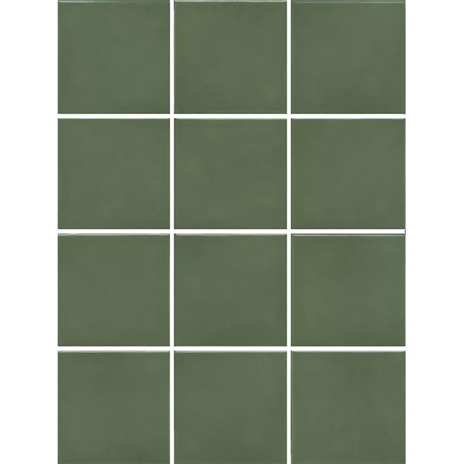 KM1010G0050N | Бахия зелёный глянцевый (12 частей 9,8x9,8)