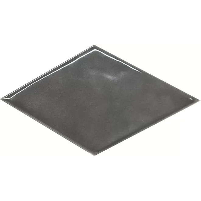 KMD2SRB004BN | Декор Риад серый тёмный глянцевый