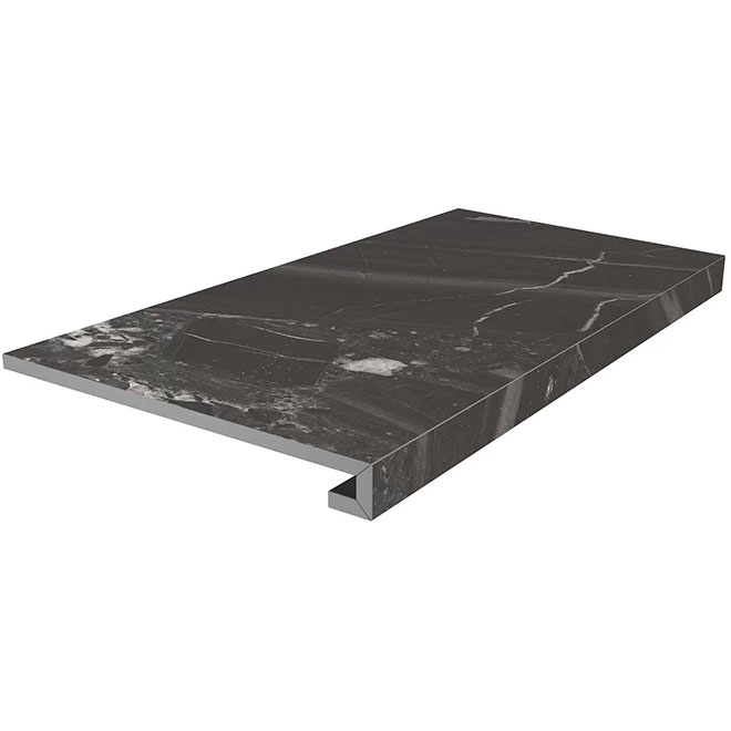 SG850790R\GCF | Ступень клееная Риальто чёрный матовый