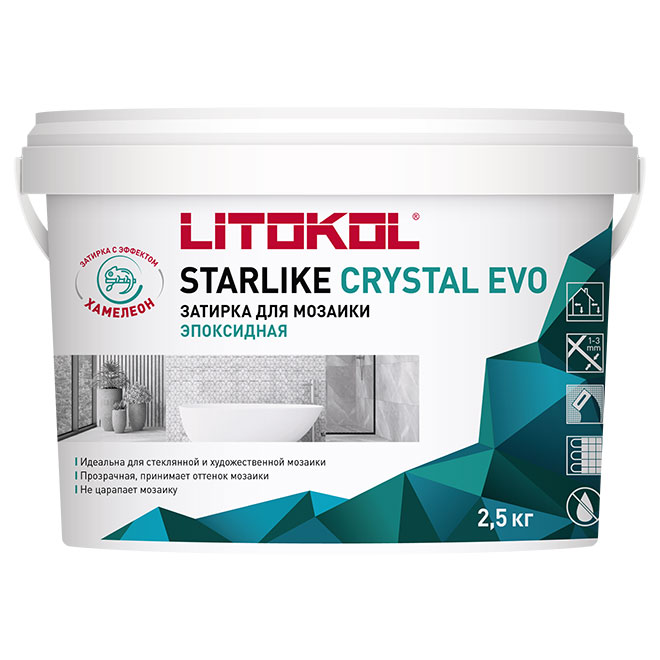 LITOKOL STARLIKE CRYSTAL EVO (2,5кг)
